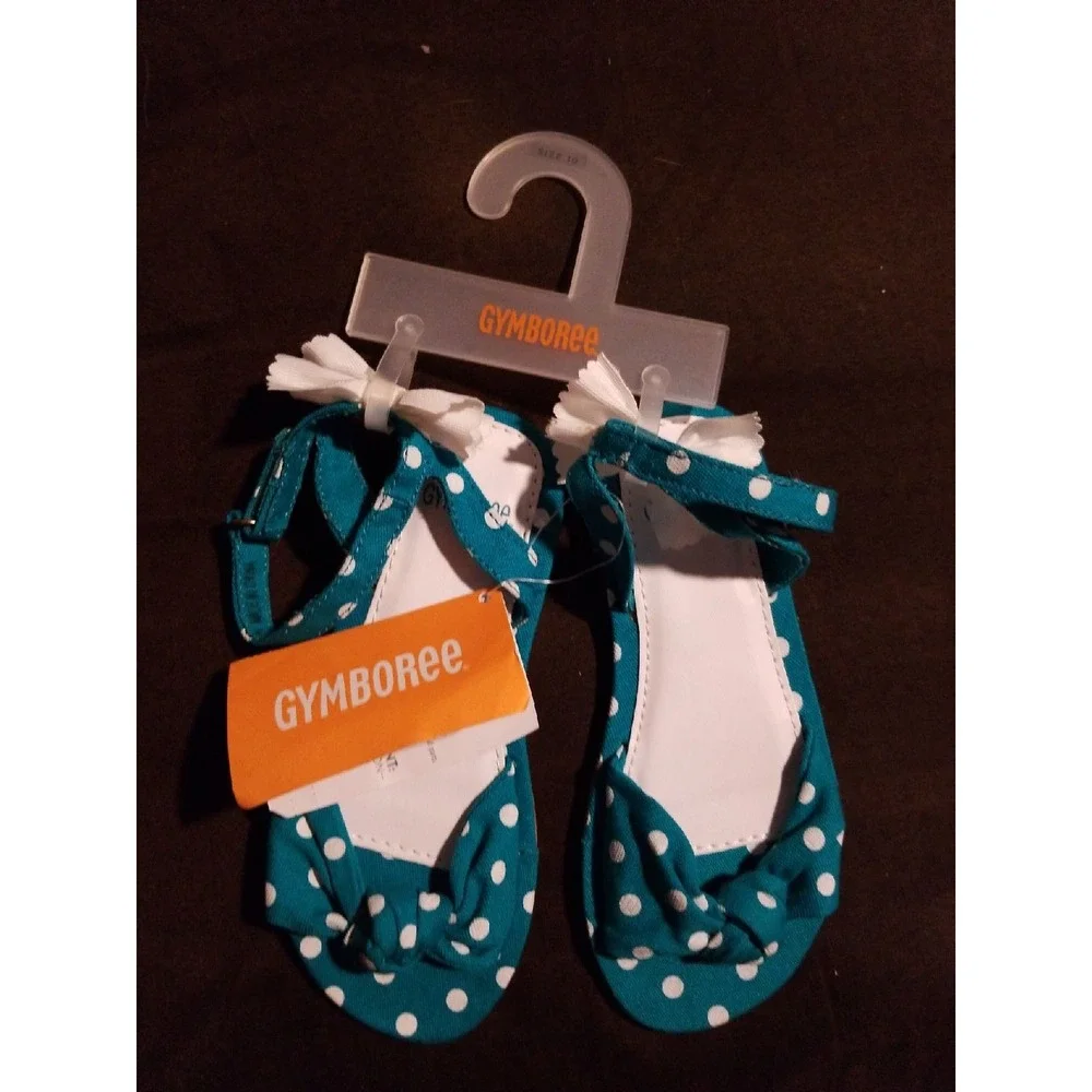 Gymboree sunny‎ citrus sandals size 10 nwt